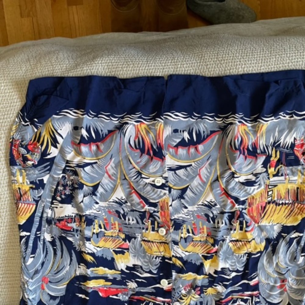 COPY - Rare Vintage Kahanamoku Hawaiian Shirt Size M (says L but fits like M) - Picture 4 of 4